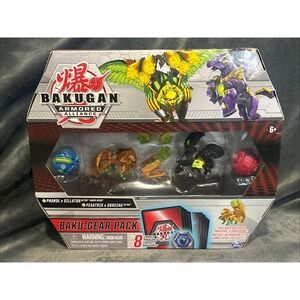 Bakugan Armored Alliance Baku-Gear 4-Pk Pharol x Gillator Ultra Pegatrix Goreene
